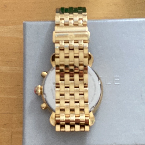 MICHELE CSX Diamond Embellished Bracelet Watch, 38mm - Picture 4 of 10